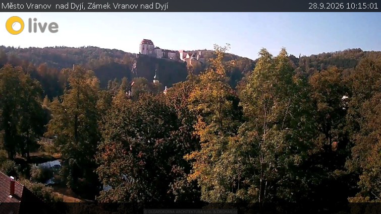 Město Vranov  nad Dyjí - Zámek Vranov nad Dyjí - 28.9.2026 v 10:15