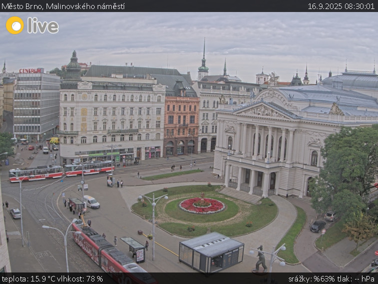 Město Brno - Malinovského náměstí - 16.9.2025 v 08:30 Město Brno - Malinovského náměstí - 16.9.2025 v 08:30