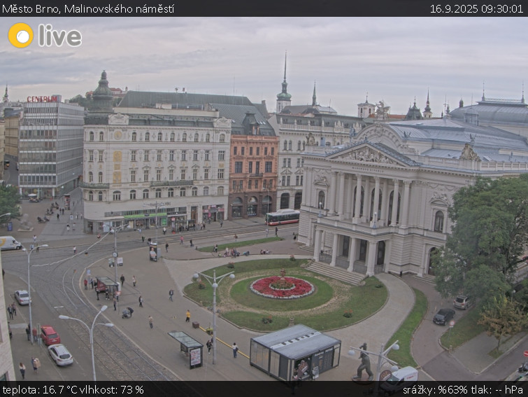 Město Brno - Malinovského náměstí - 16.9.2025 v 09:30