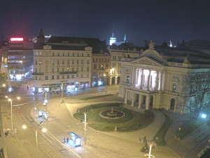 Město Brno - Malinovského náměstí - 4.11.2025 v 23:45 Město Brno - Malinovského náměstí - 4.11.2025 v 23:45