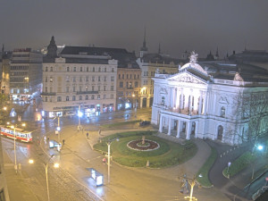 Město Brno - Malinovského náměstí - 14.11.2025 v 05:45 Město Brno - Malinovského náměstí - 14.11.2025 v 05:45