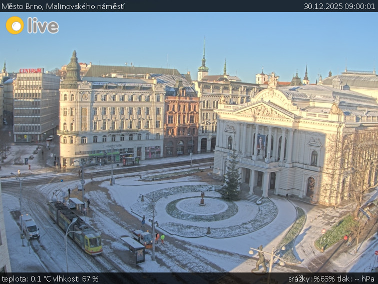 Město Brno - Malinovského náměstí - 30.12.2025 v 09:00