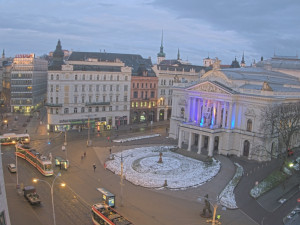 Město Brno - Malinovského náměstí - 18.2.2026 v 06:45