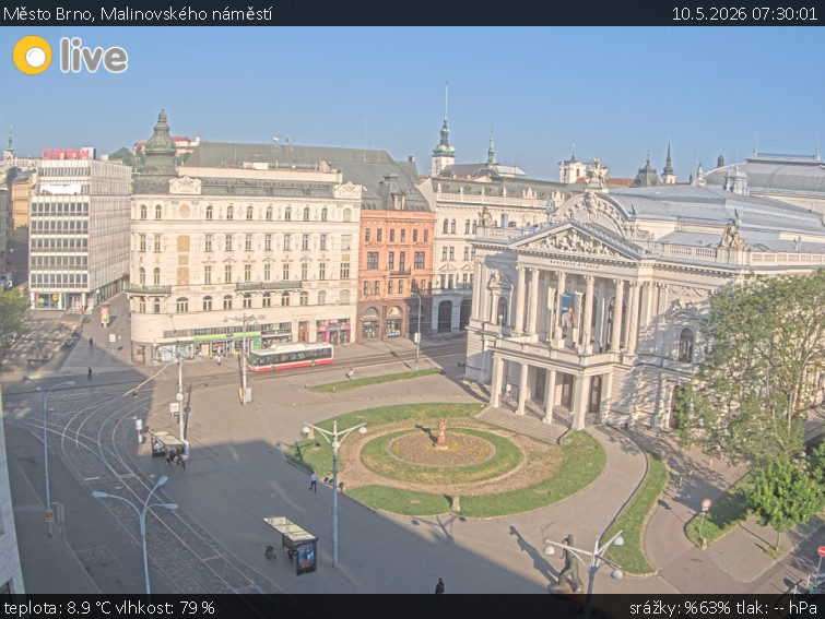 Město Brno - Malinovského náměstí - 10.5.2026 v 07:30
