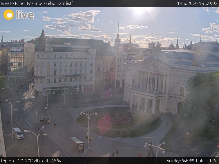 Město Brno - Malinovského náměstí - 14.6.2026 v 19:00