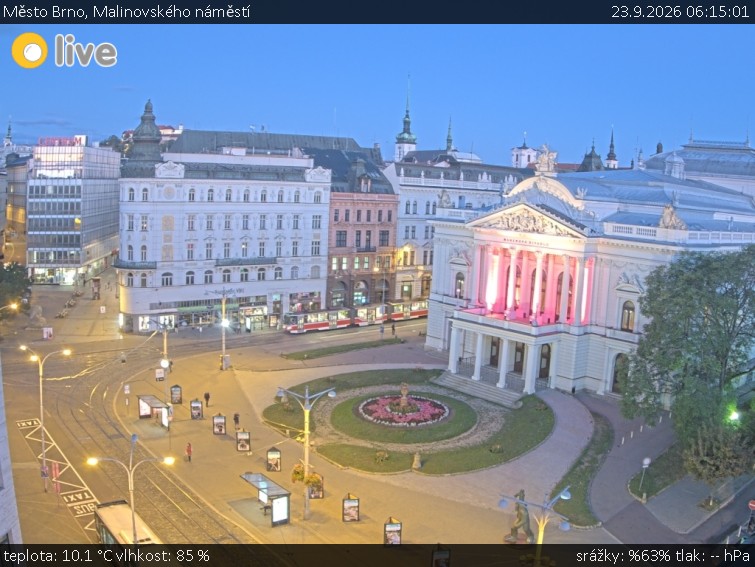 Město Brno - Malinovského náměstí - 23.9.2026 v 06:15