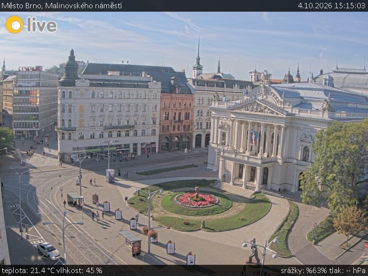 Město Brno - Malinovského náměstí - 4.10.2026 v 15:15
