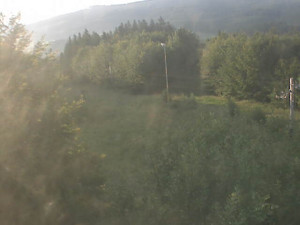 Skiareál Troják - Kamera na svahu B, pohled od chaty - 15.8.2025 v 06:49