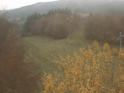 Kamera na svahu B, pohled od chaty