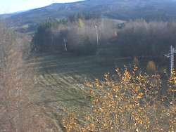 Kamera na svahu B, pohled od chaty