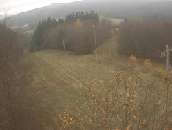 Kamera na svahu B, pohled od chaty