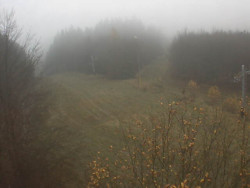 Kamera na svahu B, pohled od chaty