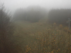 Kamera na svahu B, pohled od chaty