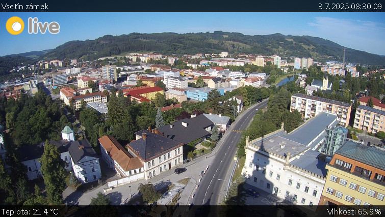 Město Vsetín - Vsetín zámek - 3.7.2025 v 08:30