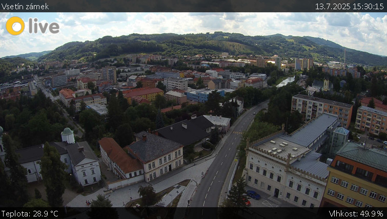 Město Vsetín - Vsetín zámek - 13.7.2025 v 15:30 Město Vsetín - Vsetín zámek - 13.7.2025 v 15:30