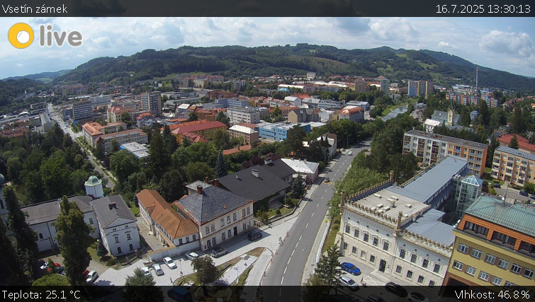 Město Vsetín - Vsetín zámek - 16.7.2025 v 13:30 Město Vsetín - Vsetín zámek - 16.7.2025 v 13:30