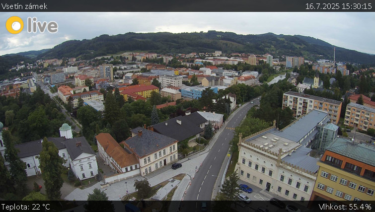 Město Vsetín - Vsetín zámek - 16.7.2025 v 15:30 Město Vsetín - Vsetín zámek - 16.7.2025 v 15:30