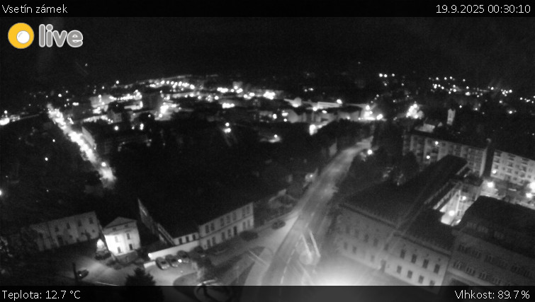 Město Vsetín - Vsetín zámek - 19.9.2025 v 00:30