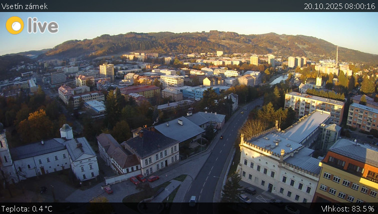 Město Vsetín - Vsetín zámek - 20.10.2025 v 08:00 Město Vsetín - Vsetín zámek - 20.10.2025 v 08:00