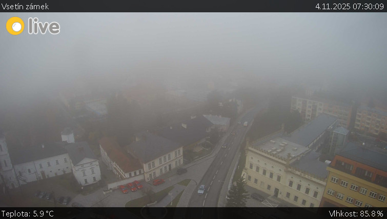 Město Vsetín - Vsetín zámek - 4.11.2025 v 07:30