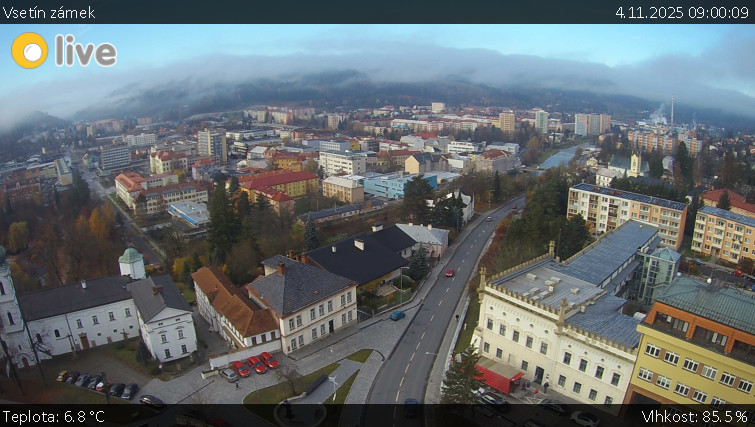 Město Vsetín - Vsetín zámek - 4.11.2025 v 09:00