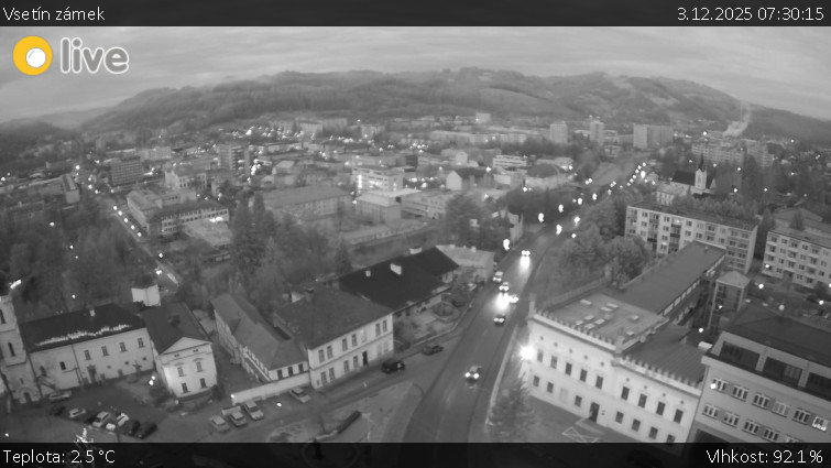 Město Vsetín - Vsetín zámek - 3.12.2025 v 07:30