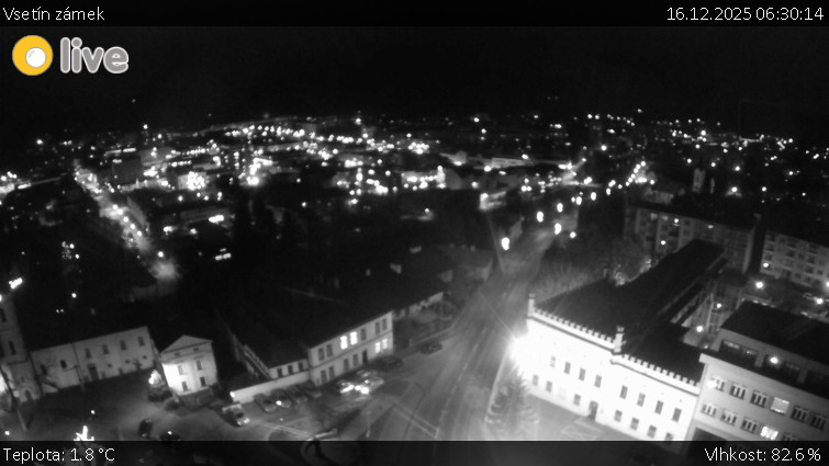 Město Vsetín - Vsetín zámek - 16.12.2025 v 06:30