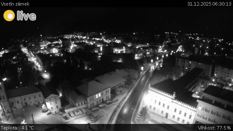 Město Vsetín - Vsetín zámek - 31.12.2025 v 06:30
