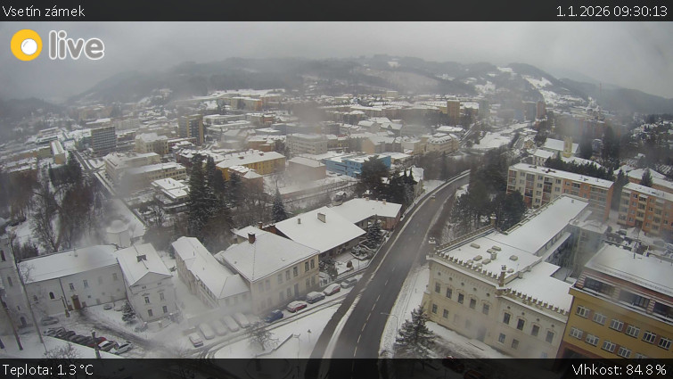 Město Vsetín - Vsetín zámek - 1.1.2026 v 09:30