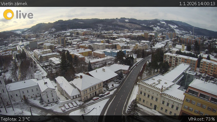 Město Vsetín - Vsetín zámek - 1.1.2026 v 14:00