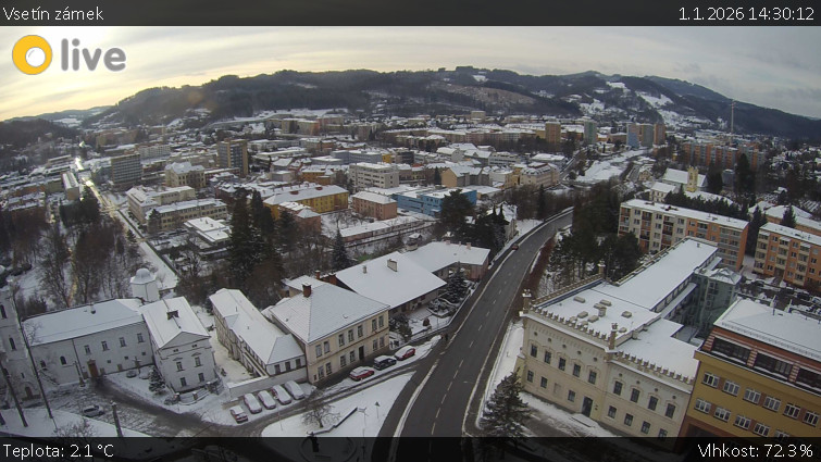 Město Vsetín - Vsetín zámek - 1.1.2026 v 14:30