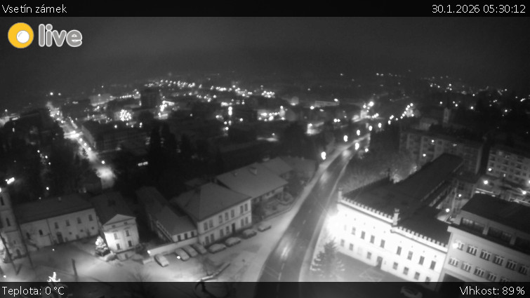 Město Vsetín - Vsetín zámek - 30.1.2026 v 05:30