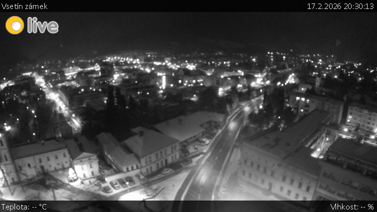 Město Vsetín - Vsetín zámek - 17.2.2026 v 20:30