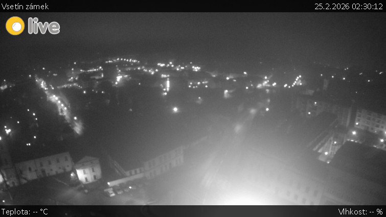 Město Vsetín - Vsetín zámek - 25.2.2026 v 02:30