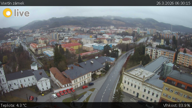 Město Vsetín - Vsetín zámek - 26.3.2026 v 06:30