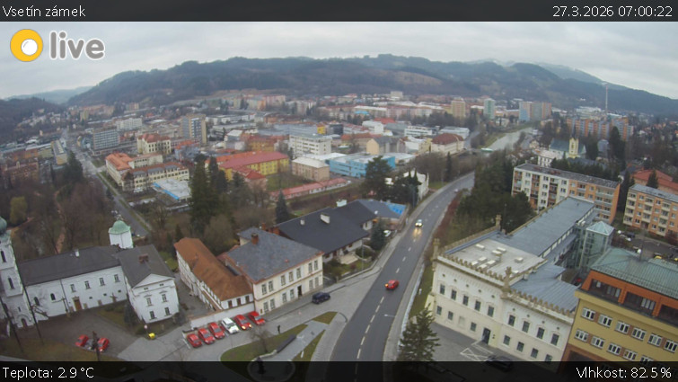 Město Vsetín - Vsetín zámek - 27.3.2026 v 07:00