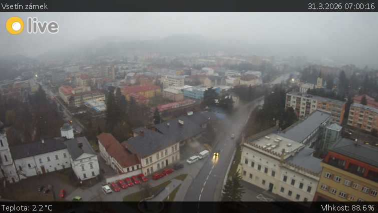 Město Vsetín - Vsetín zámek - 31.3.2026 v 07:00