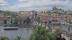 Pražský hrad, Karlův most, Vltava