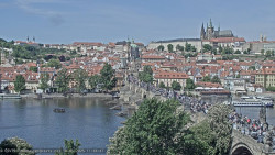 Pražský hrad, Karlův most, Vltava
