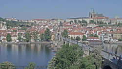 Pražský hrad, Karlův most, Vltava