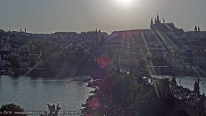 Město Praha - Pražský hrad, Karlův most, Vltava - 14.6.2025 v 19:45