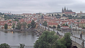 Město Praha - Pražský hrad, Karlův most, Vltava - 16.6.2025 v 05:00