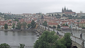 Město Praha - Pražský hrad, Karlův most, Vltava - 16.6.2025 v 05:45