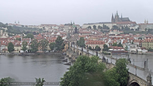 Město Praha - Pražský hrad, Karlův most, Vltava - 16.6.2025 v 06:00