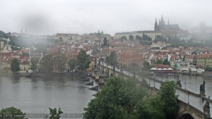 Město Praha - Pražský hrad, Karlův most, Vltava - 16.6.2025 v 09:00