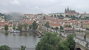 Město Praha - Pražský hrad, Karlův most, Vltava - 16.6.2025 v 10:00