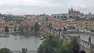 Město Praha - Pražský hrad, Karlův most, Vltava - 16.6.2025 v 15:45