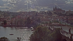 Město Praha - Pražský hrad, Karlův most, Vltava - 16.6.2025 v 18:45