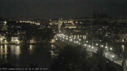 Pražský hrad, Karlův most, Vltava