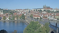 Pražský hrad, Karlův most, Vltava